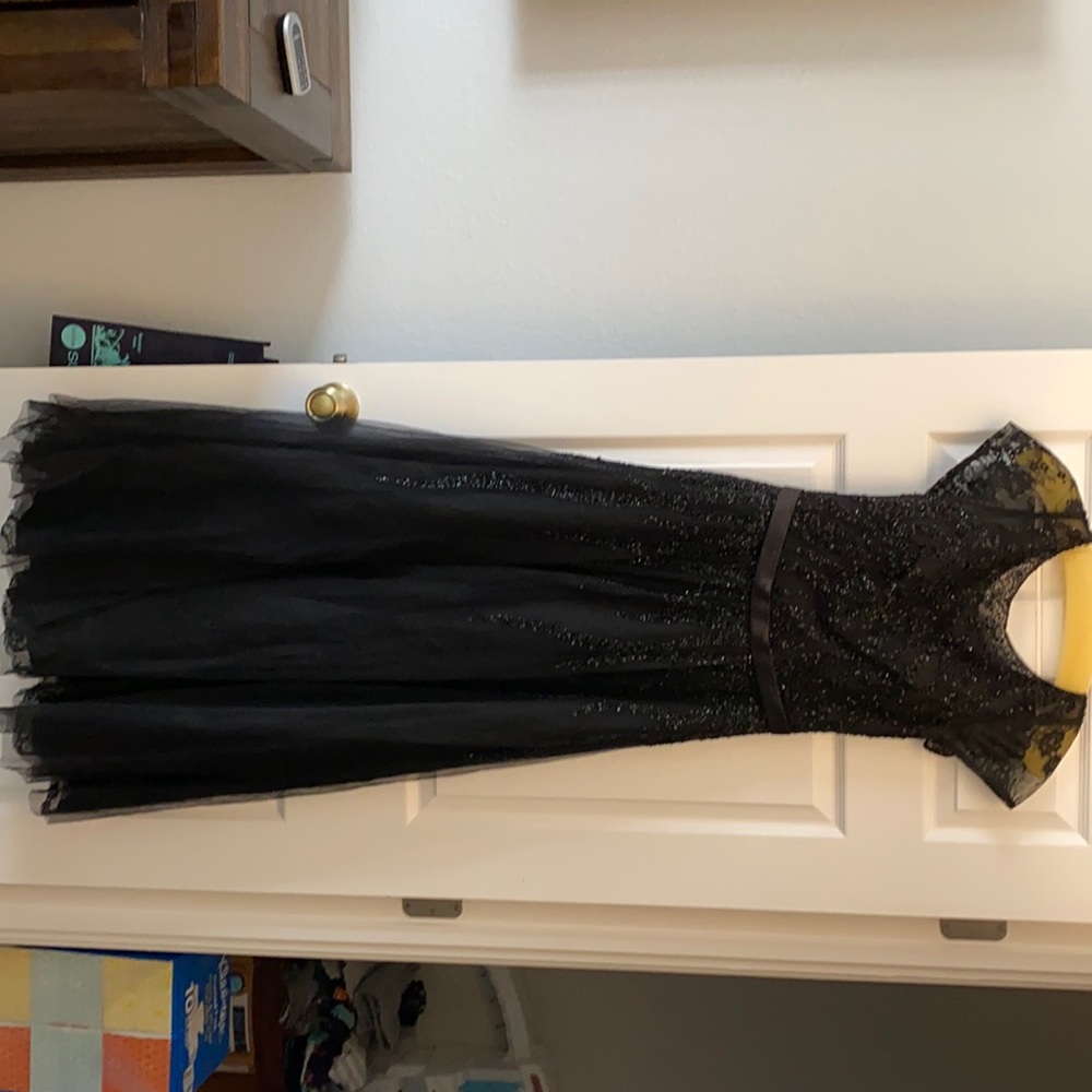 MGNY black formal gown